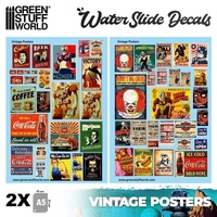 Green Stuff World - Waterslide Decals - Vintage Posters