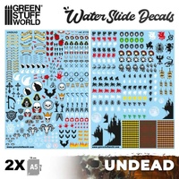 Green Stuff World - Waterslide Decals - Undead