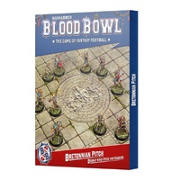Blood Bowl: Bretonnian Team Pitch &amp; Dugouts