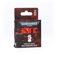 Chaos Space Marines: Red Corsairs Dice