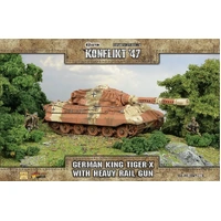 Konflikt &#39;47 - Axis King Tiger-X with Heavy Rail Gun