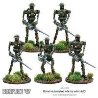 Konflikt &#39;47 - British Commonwealth Automated Infantry with HMG