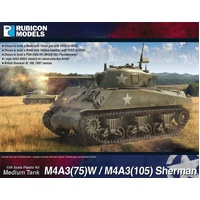 Rubicon M4A3(75)W / M4A3(105) Sherman Medium Tank