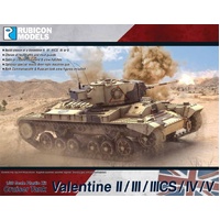 Rubicon Valentine II / III / IIICS / IV / V Cruiser Tank
