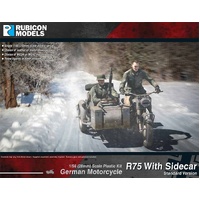 Rubicon R75 Motorcycle with Sidecar - Standard Version