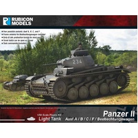 Rubicon Panzer II Ausf A / B / C / F / Beobachtungswagen Light Tank