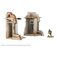 Skytrex - City in Ruins: Pair of Destroyed Building Ends